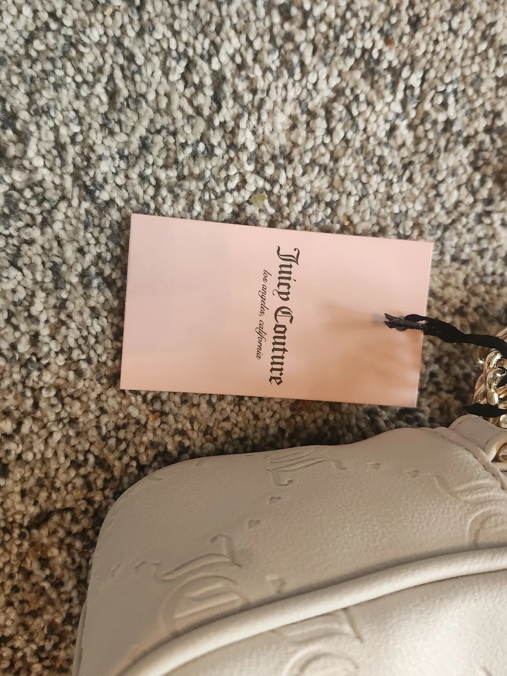 White Heart-Emblem Juicy Couture Bag